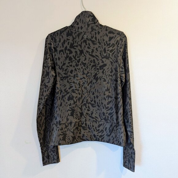 CALIA New Animal Print Turtleneck L Shiny Cold Weather Warm High Neck - Picture 5 of 12